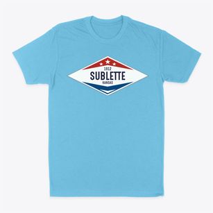 Sublette Kansas Diamond Star Classic Dad T-Shirt