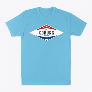 Coburg Oregon Diamond Star Classic Dad T-Shirt