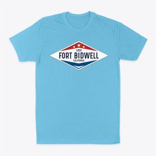 Fort Bidwell California Diamond Star Classic Dad T-Shirt