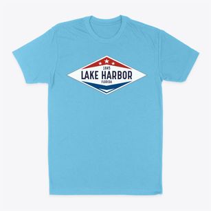Lake Harbor Florida Diamond Star Classic Dad T-Shirt