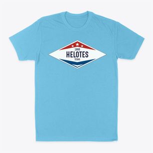 Helotes Texas Diamond Star Classic Dad T-Shirt