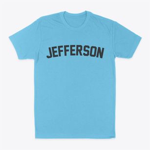 Jefferson North Carolina Classic Curve Classic Dad T-Shirt