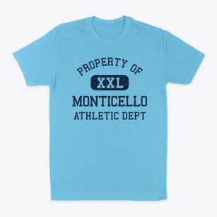 Monticello Indiana Athletic Dept Classic Dad T-Shirt