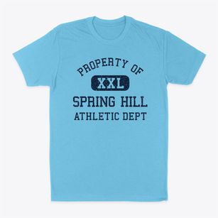 Spring Hill Tennessee Athletic Dept Classic Dad T-Shirt