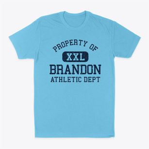 Brandon Wisconsin Athletic Dept Classic Dad T-Shirt