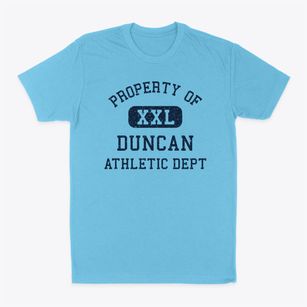 Duncan Mississippi Athletic Dept Classic Dad T-Shirt