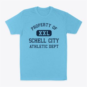 Schell City Missouri Athletic Dept Classic Dad T-Shirt