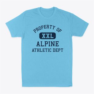 Alpine Oregon Athletic Dept Classic Dad T-Shirt