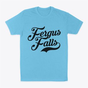 Fergus Falls Minnesota Vintage Team Classic Dad T-Shirt