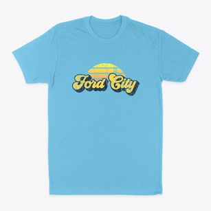 Ford City California Sublime Sunset Classic Dad T-Shirt
