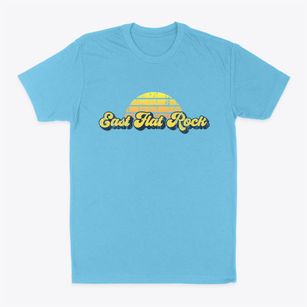 East Flat Rock North Carolina Sublime Sunset Classic Dad T-Shirt