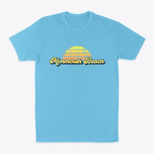 Monmouth Beach New Jersey Sublime Sunset Classic Dad T-Shirt
