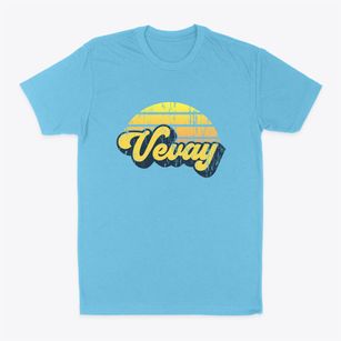 Vevay Indiana Sublime Sunset Classic Dad T-Shirt