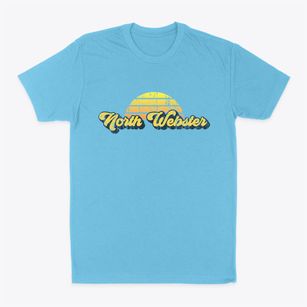 North Webster Indiana Sublime Sunset Classic Dad T-Shirt