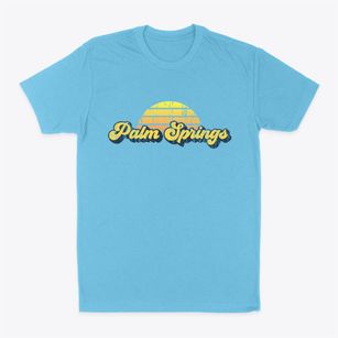 Palm Springs Florida Sublime Sunset Classic Dad T-Shirt