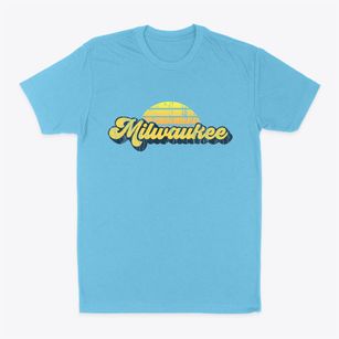 Milwaukee Wisconsin Sublime Sunset Classic Dad T-Shirt
