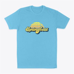 Springfield Illinois Sublime Sunset Classic Dad T-Shirt