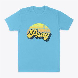 Pray Montana Sublime Sunset Classic Dad T-Shirt