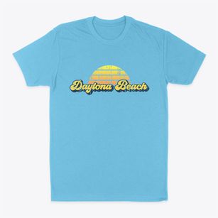 Daytona Beach Florida Sublime Sunset Classic Dad T-Shirt