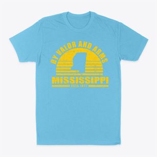  Mississippi Sunset Classic Dad T-Shirt