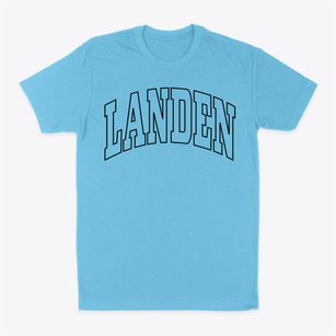 Landen Ohio Trendy Block Classic Dad T-Shirt