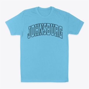 Johnsburg New York Trendy Block Classic Dad T-Shirt