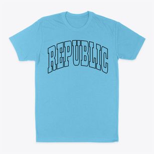 Republic Ohio Trendy Block Classic Dad T-Shirt