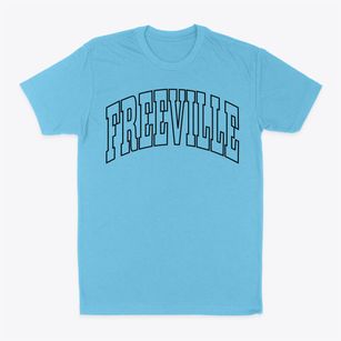 Freeville New York Trendy Block Classic Dad T-Shirt