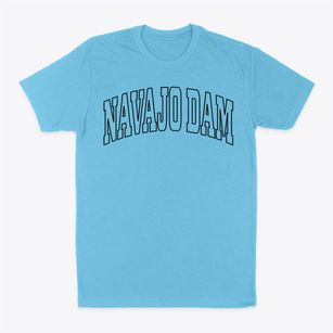Navajo Dam New Mexico Trendy Block Classic Dad T-Shirt