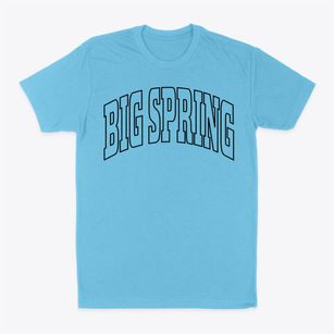 Big Spring Missouri Trendy Block Classic Dad T-Shirt