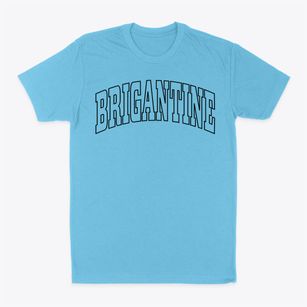 Brigantine New Jersey Trendy Block Classic Dad T-Shirt