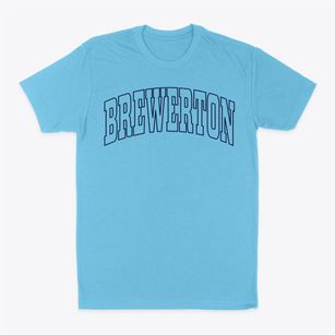 Brewerton New York Trendy Block Classic Dad T-Shirt