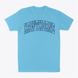 Hawthorne Florida Trendy Block Classic Dad T-Shirt