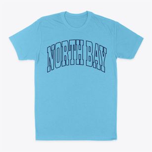 North Bay Wisconsin Trendy Block Classic Dad T-Shirt