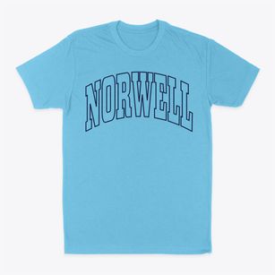 Norwell Massachusetts Trendy Block Classic Dad T-Shirt