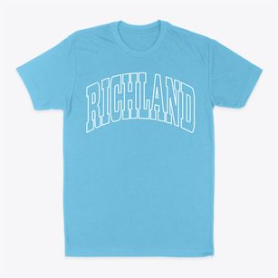 Richland New York Trendy Block Classic Dad T-Shirt