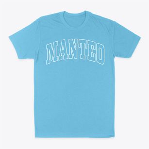 Manteo North Carolina Trendy Block Classic Dad T-Shirt