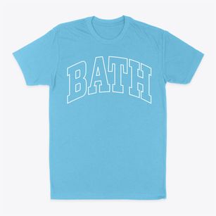 Bath New Hampshire Trendy Block Classic Dad T-Shirt