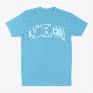 Laurel Run Pennsylvania Trendy Block Classic Dad T-Shirt