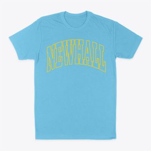 Newhall Iowa Trendy Block Classic Dad T-Shirt