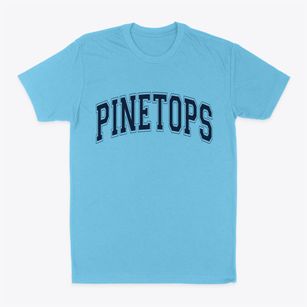 Pinetops North Carolina Varsity Classic Dad T-Shirt