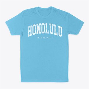 Honolulu Hawaii Urban Vibe Classic Dad T-Shirt