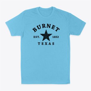 Burnet Texas Star Classic Dad T-Shirt