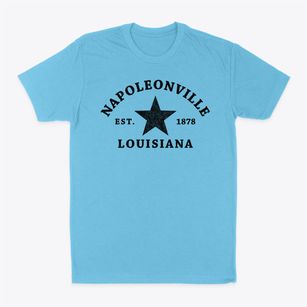 Napoleonville Louisiana Star Classic Dad T-Shirt