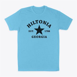 Hiltonia Georgia Star Classic Dad T-Shirt