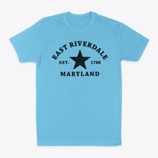 East Riverdale Maryland Star Classic Dad T-Shirt