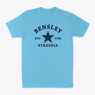 Bensley Virginia Star Classic Dad T-Shirt