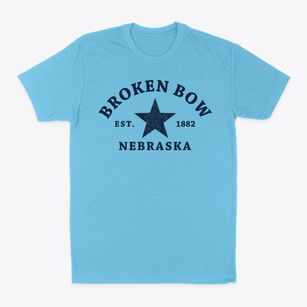 Broken Bow Nebraska Star Classic Dad T-Shirt