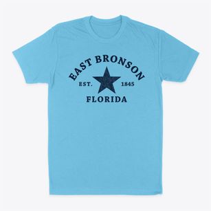 East Bronson Florida Star Classic Dad T-Shirt