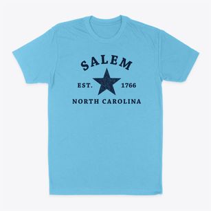 Salem North Carolina Star Classic Dad T-Shirt